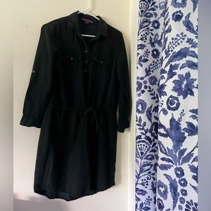 Black Denim Gloria Vanderbilt dress, size XS